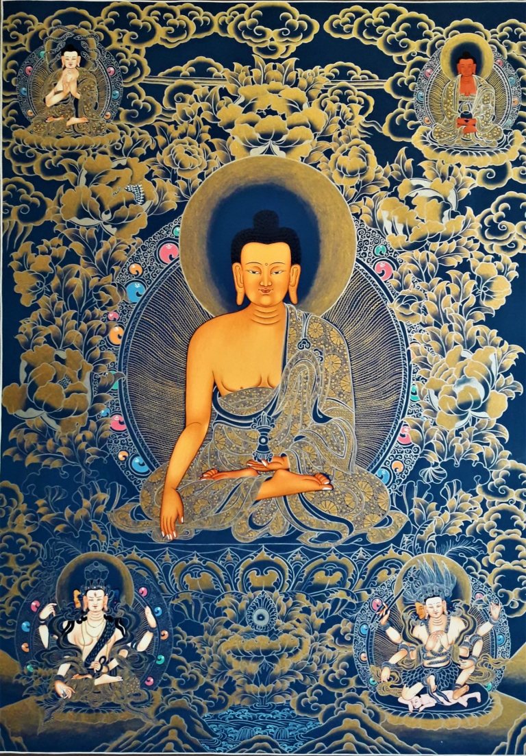 Shakyamuni Buddha Thangka